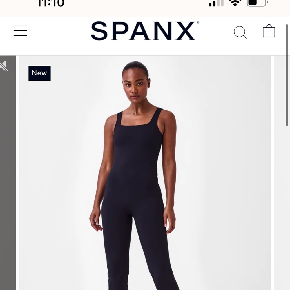 New with tags Spanx booty boost jumpsuit